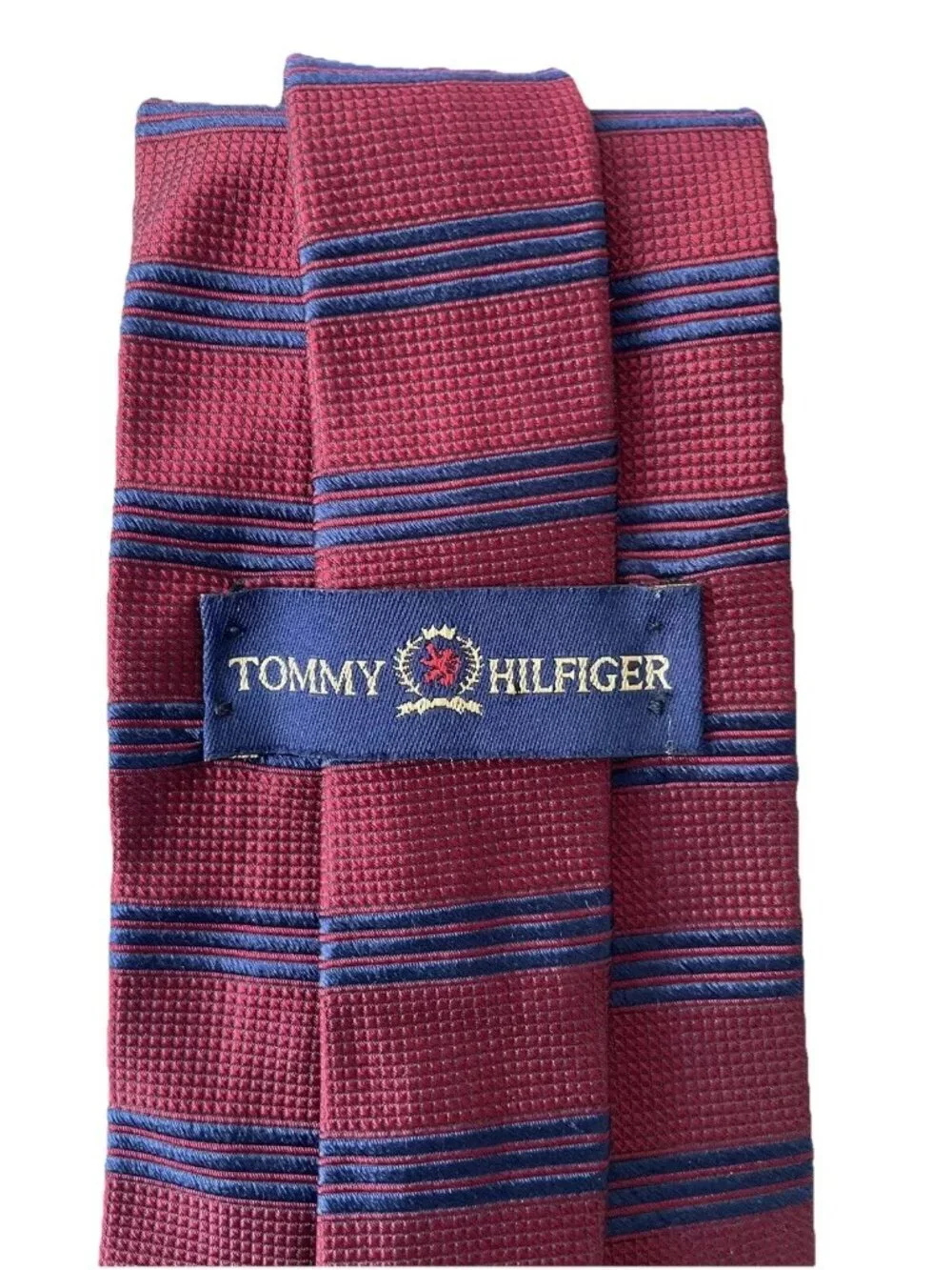SALE! 2 TOMMY HILFIGER NECK TIES - 100% Silk Ties (Lot of 2)